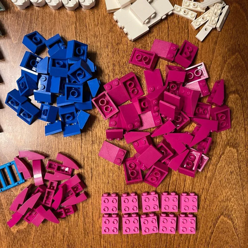 Lego pink creative build party kit